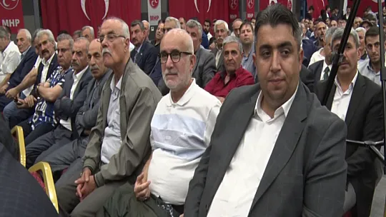 Elazığ MHP'de İl İstişare Toplantısına yoğun katılım