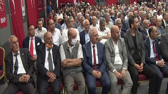Elazığ MHP'de İl İstişare Toplantısına yoğun katılım