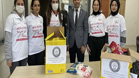 Elazığlı öğrencilerden 'İftarınız Bizden Olsun' projesi