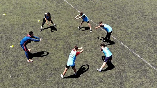 İşitme engelli milli sporcu geleceğin sporcularını yetiştiriyor