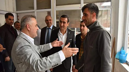 Milletvekili Bulut'tan Arıcak ve Alacakaya'ya ziyaret
