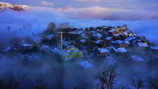 Arıcak'a bağlı şirin köyünden kartpostallık görüntüler