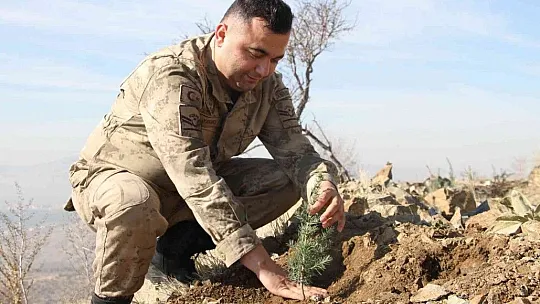Elazığ Jandarması, Harput'a 2 bin fidan dikti