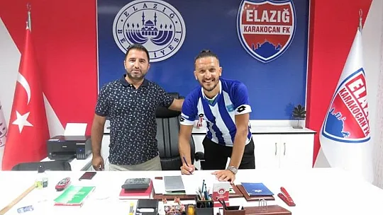 Elazığ Karakoçan, Ramazan Erarslan'la sözleşme imzaladı