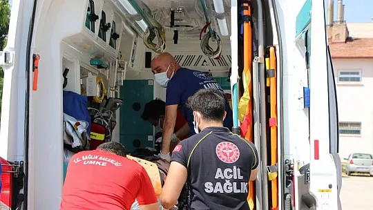 Nefes kesen deprem ve yangın tatbikatı