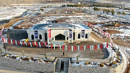 Şehit Polis Fethi Sekin Külliyesi törenle açıldı