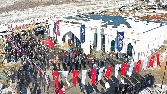 Şehit Polis Fethi Sekin Külliyesi törenle açıldı
