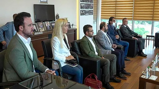 Elazığ TSO heyeti Afyonkarahisar'da
