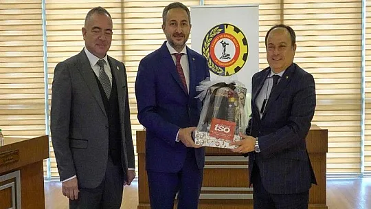 Elazığ TSO heyeti Afyonkarahisar'da