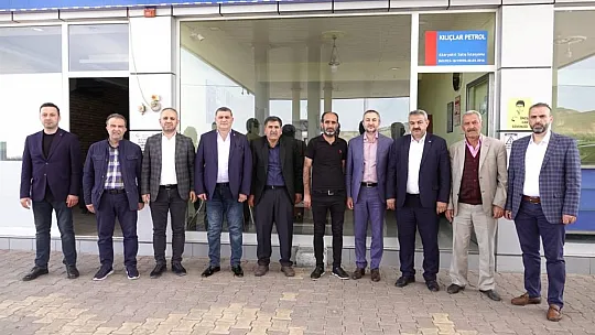 Başkan Arslan ve yönetimi, iş dünyasıyla bir araya geldi