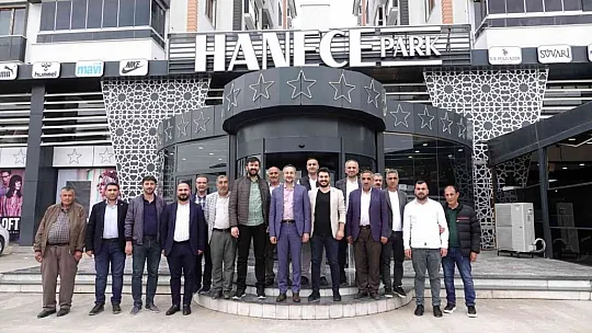 Başkan Arslan ve yönetimi, iş dünyasıyla bir araya geldi