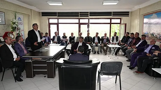 Başkan Arslan ve yönetimi, iş dünyasıyla bir araya geldi