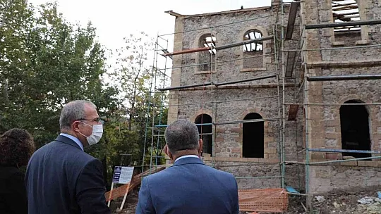 Elazığ Valisi Toraman, Maden'de incelemelerde bulundu