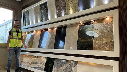 Elazığ vişne mermeri üreticisine ABD'den 5 bin mezar taşı siparişi