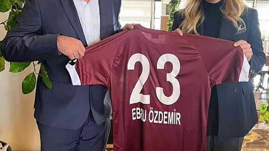 Başkan Çayır, TFF Başkanı Nihat Özdemir ile bir araya geldi