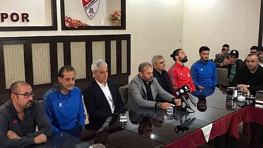 Elazığspor'da bayramlaşma töreni