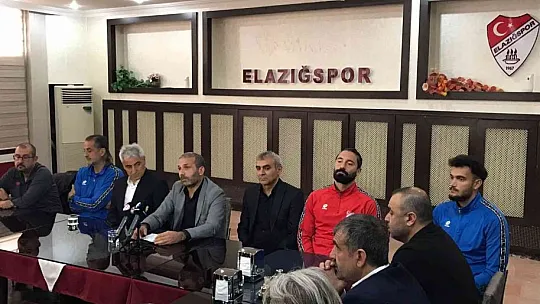 Elazığspor'da bayramlaşma töreni