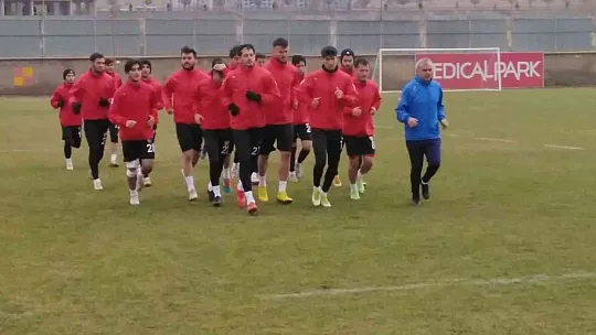 Elazığspor, zorlu maçın hazırlıklarına başladı