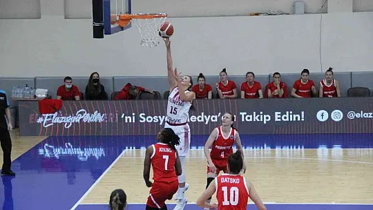 Elazığ İl Özel İdare Ukrayna ekibi BC Prometey'e 78-66 mağlup oldu