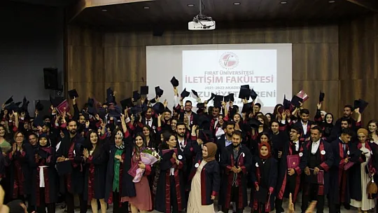 Fırat Üniversitesi İletişim Fakültesi mezuniyet töreni gerçekleştirildi
