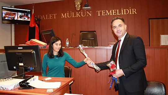 Elazığ Adliyesinde kadınlar unutulmadı