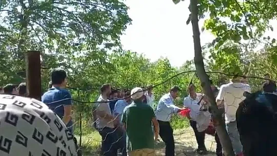 Ölüm onu halaydayken yakaladı