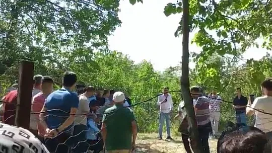 Ölüm onu halaydayken yakaladı