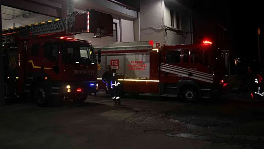 İtfaiyeciler ilk sahuru mesaide yaptı