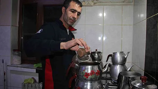 İtfaiyeciler ilk sahuru mesaide yaptı