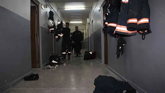 İtfaiyeciler ilk sahuru mesaide yaptı