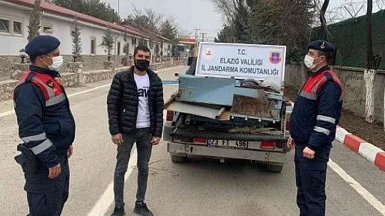 Jandarma hırsızları suçüstü yakaladı