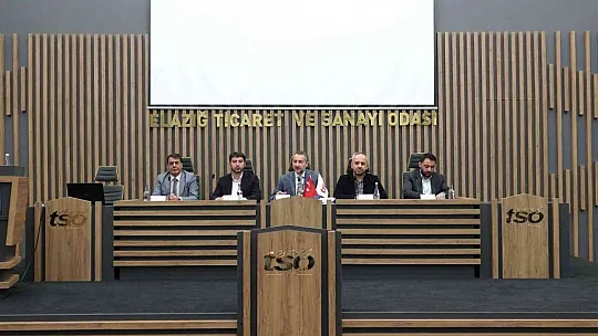 Kamu taahhüt ve müteahhitlik sektörü istişare toplantısı yapıldı