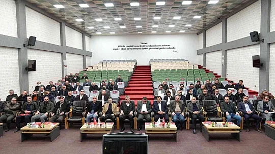 Kamu taahhüt ve müteahhitlik sektörü istişare toplantısı yapıldı