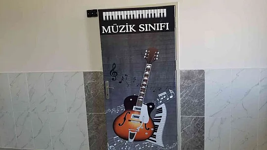 Karakoçan'da müzik sınıfı açıldı