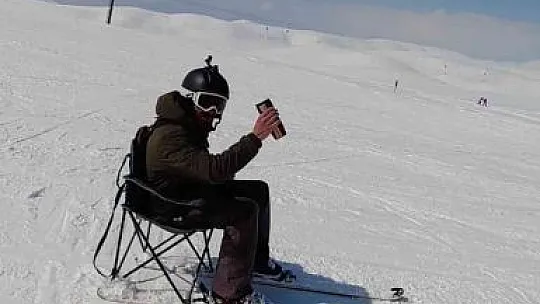 Fenomen kayakçıdan yeni bir etkileşim