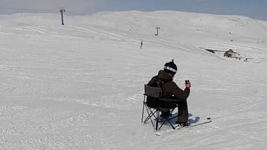 Fenomen kayakçıdan yeni bir etkileşim