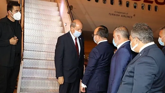 KKTC Cumhurbaşkanı Ersin Tatar Elazığ'a Geldi