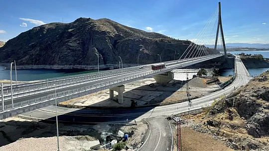 Kömürhan Köprüsü Elazığ ile Malatya arasındaki ulaşımda konforu artırdı