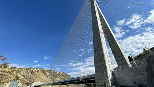 Kömürhan Köprüsü Elazığ ile Malatya arasındaki ulaşımda konforu artırdı