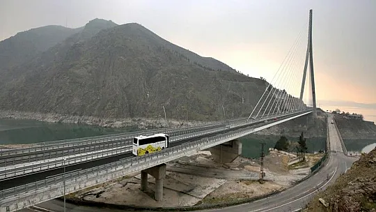Kömürhan Köprüsü ve Tüneli ile 1 yılda 14 milyon lira tasarruf