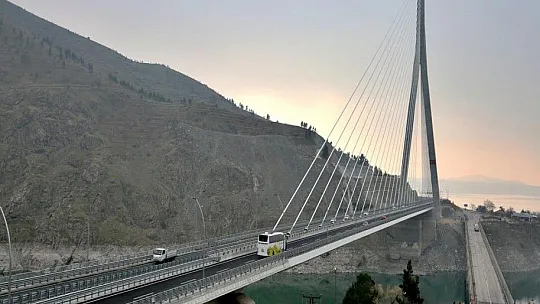 Kömürhan Köprüsü ve Tüneli ile 1 yılda 14 milyon lira tasarruf