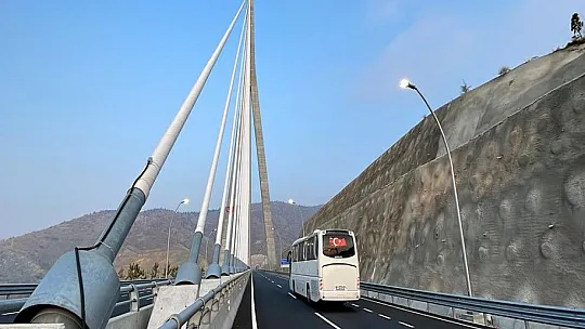 Kömürhan Köprüsü ve Tüneli ile 1 yılda 14 milyon lira tasarruf