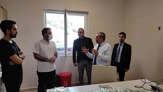 Maden ilçesinde diş protez laboratuvarı açıldı
