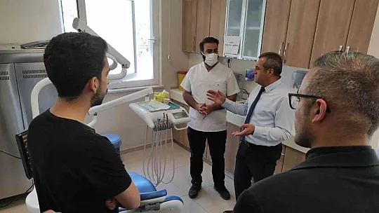 Maden ilçesinde diş protez laboratuvarı açıldı