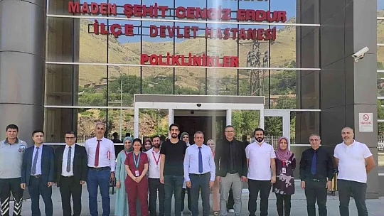 Maden ilçesinde diş protez laboratuvarı açıldı