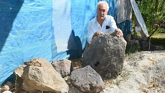 Malatyalı Mustafa Bulut: En büyük gök taşlarından birini bulduğumu tahmin ediyorum