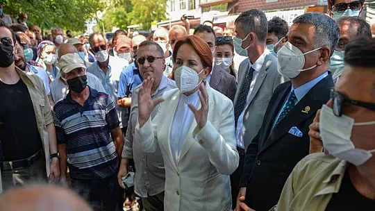İyi Parti Genel Başkanı Meral Akşener Tunceli'de