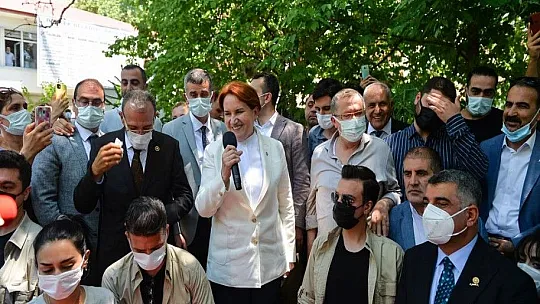 İyi Parti Genel Başkanı Meral Akşener Tunceli'de
