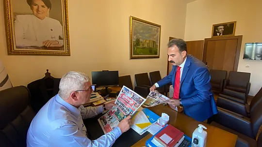 Milletvekili Aday Adayı Ercan Elazığ'ın sorunlarını İYİ Parti Genel Merkezi'ne sundu