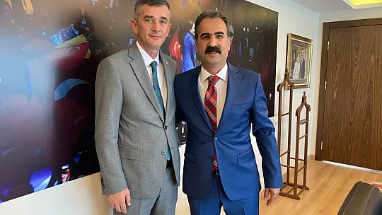 Milletvekili Aday Adayı Ercan Elazığ'ın sorunlarını İYİ Parti Genel Merkezi'ne sundu